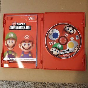Wii Super Mario Bros Game